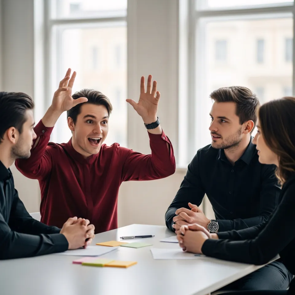 consultor financeiro e cliente em reunião